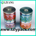 Four Colors Flower, Heat Transfer Film for Plastic